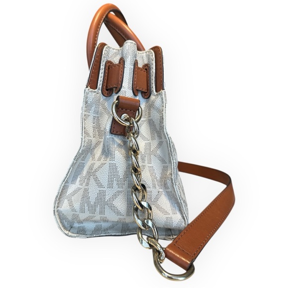 Michael Kors Brown and Cream Women's Bag - Picture 3 of 8